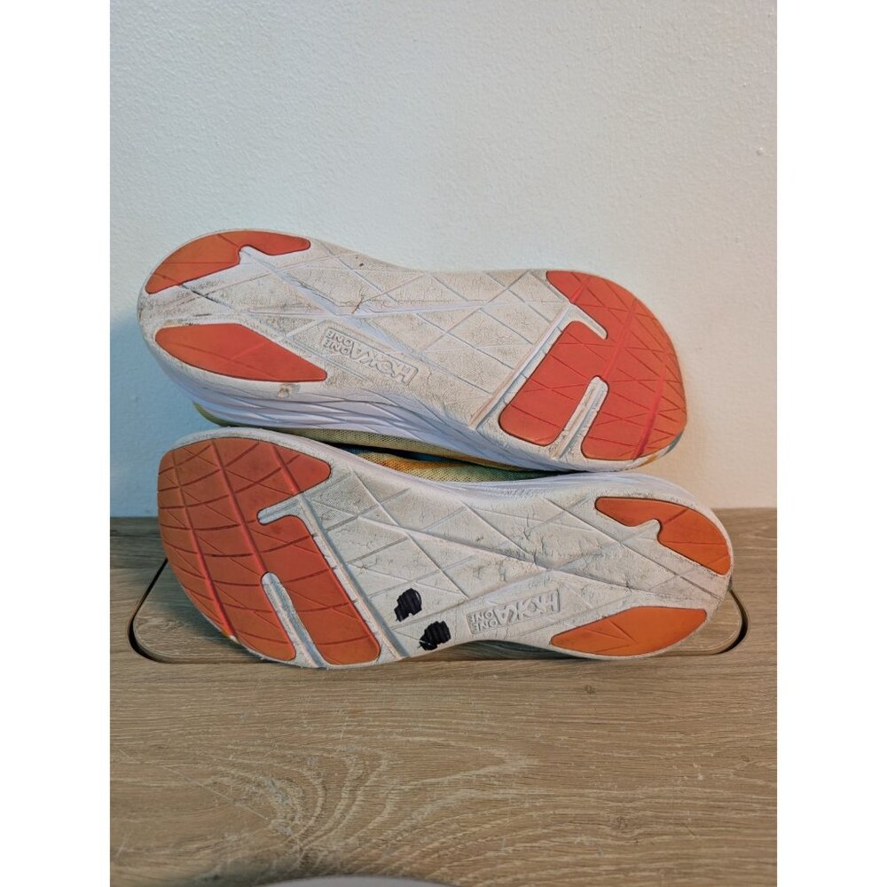 Hoka One One Rocket X womens Sz 7.5 Athletic Running Shoes Sneakers 1113532 SBLG - Picture 9 of 10